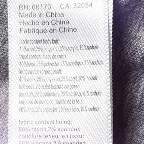 Anthropologie Tabitha Sweater Size XS Blue Duster Open Drape Cardigan Vest - Picture 8 of 9